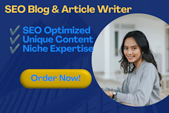 write SEO blog posts and articles that rank on google