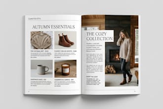 make catalog design, magazine design and catalog