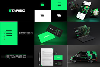 create a professional brand identity and visual identity