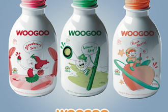 design children product package, kids product and cereal packaging,