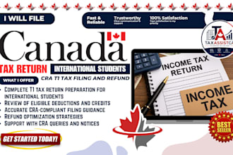 file canada tax return for international students cra t1 tax filling and refund