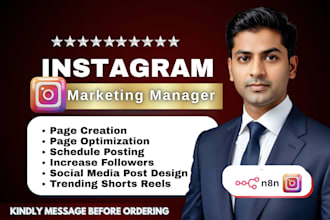 be your denmark instagram manager, social media marketing manager, content post