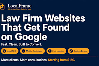 build a professional website for your law firm or legal practice