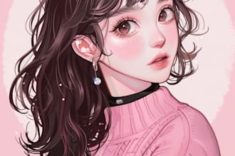 design a anime character