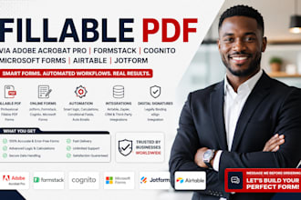 fillable pdf via adobe acrobat pro formstack cognito microsoft airtable jotform