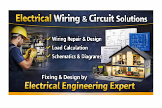 design or fix electrical new circuit and wiring with load calculation
