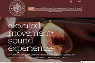 design and develop a wix website with copywriting