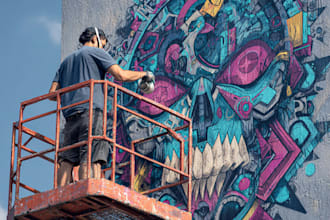 design custom graffiti lettering and typography artwork