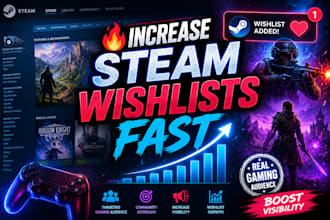 increase steam game wishlists with targeted gaming marketing