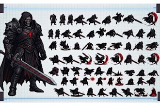 design pixel art sprite sheet character animation pixel sprite sheet rpg maker