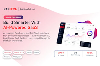 build your ai saas web application with next js, django and openai API