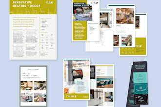 design branded promotional and marketing materials