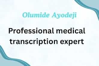 be your professional medical translator