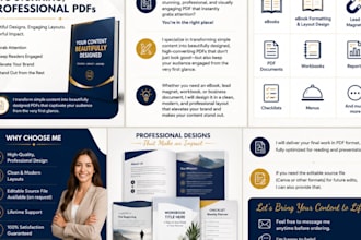 design your lead magnets, pdf workbooks or ebooks