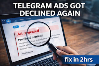 fix declined telegram ads, fix ads destination, telegram forex subscribers