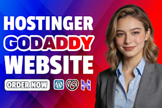 build hostinger website design godaddy website development godaddy ecommerce