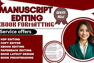 edit proofread format and prepare christian novels books book for amazon KDP