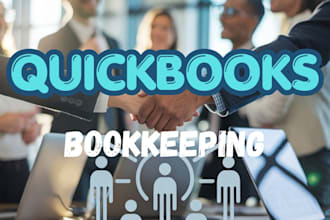 clean up bookkeeping and accounting in quickbooks online, bank reconciliation
