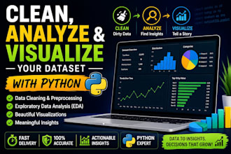 clean , analyze and visualize your dataset with python