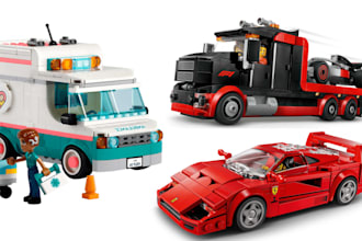 custom lego sets, f1 car, trucks, bike, lego buildings, minifigure xml partlist