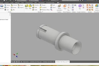 create 3d industrial printing prototype, mechanical engineering  in solidworks