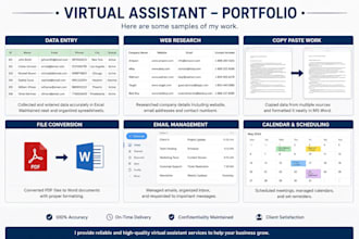 be your remote virtual assistant for administrative tasks