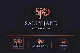 create a premium minimal fashion, beauty, clothing brand log and graphics design