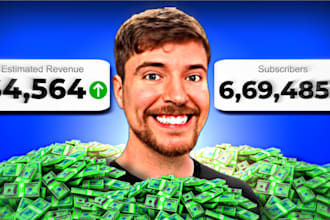 mr beast type eye catching high CTR thumbnails