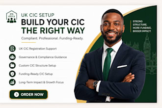 register UK cic with funding ready documents and compliance support