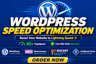 optimize wordpress speed, fast loading, google pagespeed over 90
