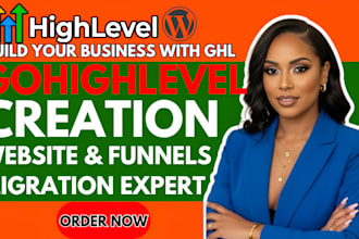 transfer wordpress website to gohighlevel clone funnels landing pages