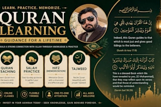 teach quran with tajweed for kids and adults
