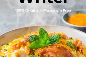 write seo optimized pakistani and international recipe