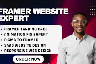 develop framer website framer landing page website framer animation fix framer