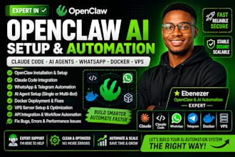 setup openclaw ai agents claude code whatsapp docker automation install openclaw