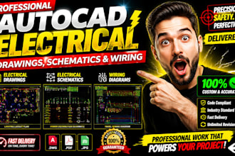 design detail autocad electrical drawings, electrical schematics and wiring