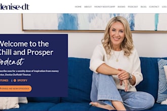 design life coaching website, life coach, trainer, consultant, author website