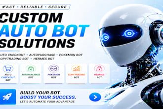 custom autobot auto checkout bot autopurchase bot pokemon bot hermes agent rpa