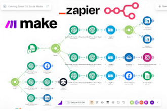 automate social media posting on facebook instagram linkedin twitter x tiktok