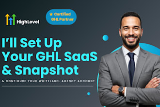 setup ghl snapshot ghl saas ghl whitelabel ghl agency ghl automations