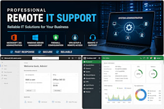 provide remote IT support and system administration