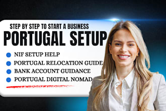 help you start a business in portugal with nif setup