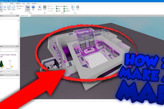 build full game creation, roblox game, roblox map, roblox scripter, brainrot map