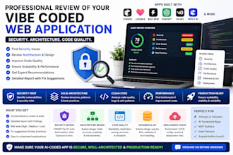 review your vibe coded web app code quality