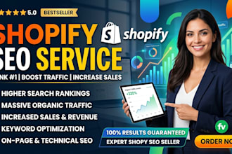 do advanced shopify SEO optimization for first page ranking