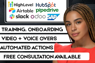 create CRM onboarding and team training videos for slack odoo espo crm pipedrive