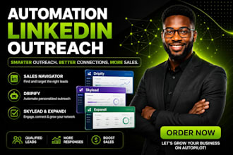 set up n8n automation for linkedin outreach and b2b lead generation