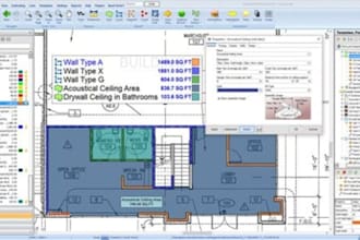 do construction estimate, material takeoff and cost estimation