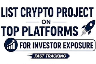 list crypto token on top platforms for investor exposure with fast tracking