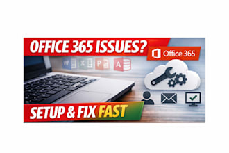 setup and troubleshoot office 365 accounts